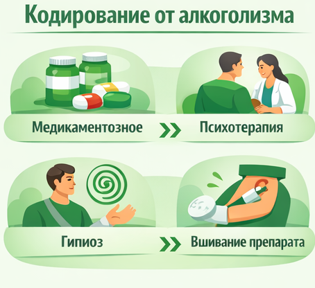 кодирование от алкоголизма в Стародубе Санати